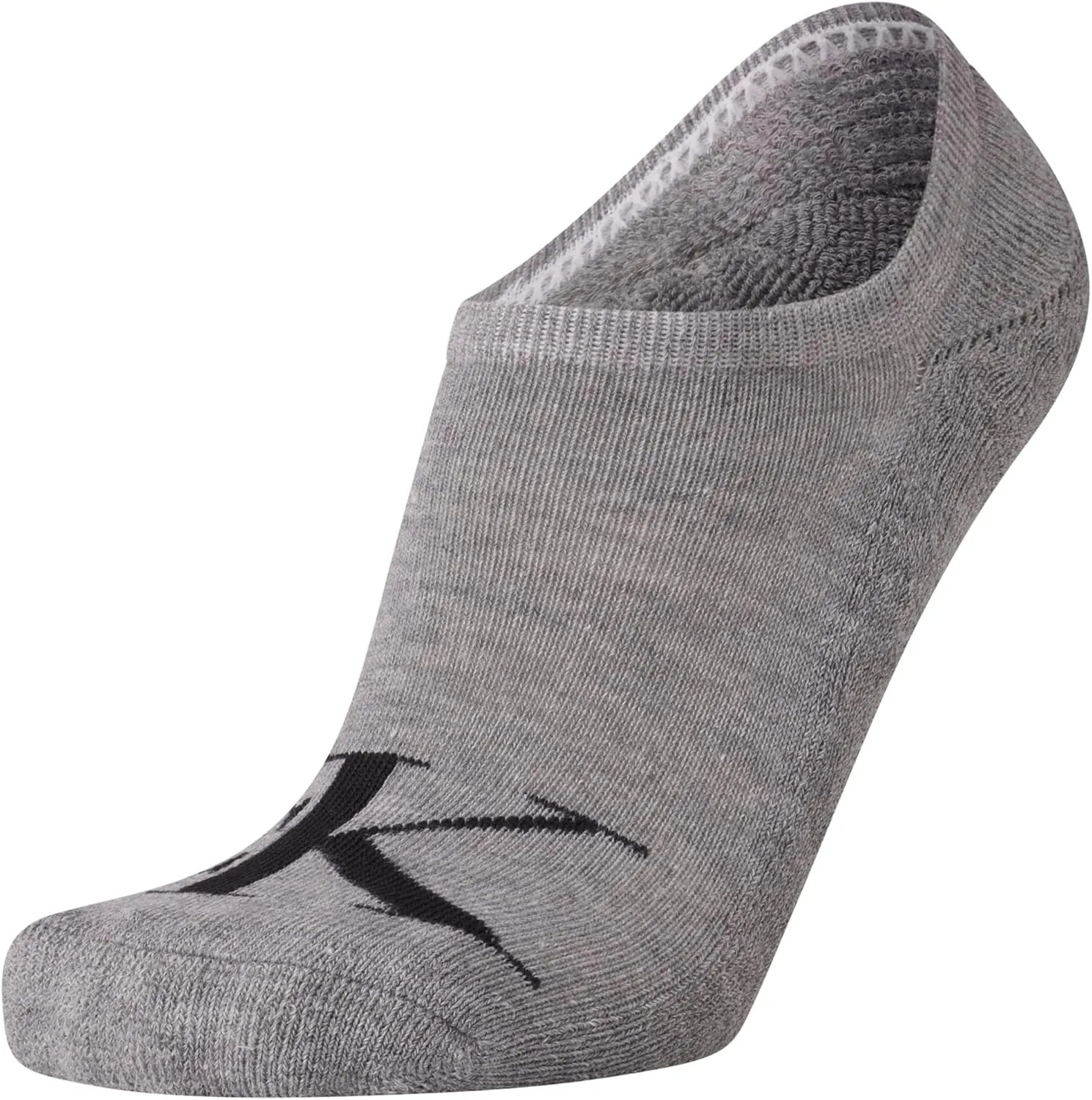 Calvin Klein Men's Liner Socks - 12 Pack Cushioned Non-Slip No Show Sneaker Loafer Socks - Ultra Low Cut Socks for Men (7-12)