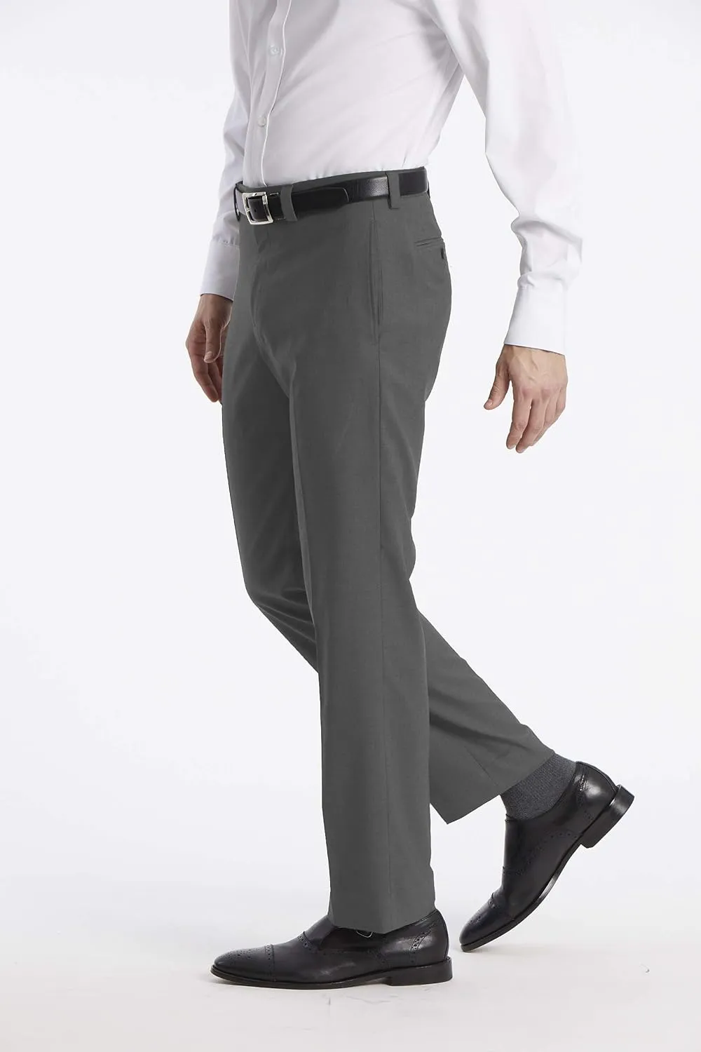 Calvin Klein Men's Modern Fit Dress Pants | Suit Pants for Men | Performance Stretch Fabric, Flat Front, Ready-to-Wear