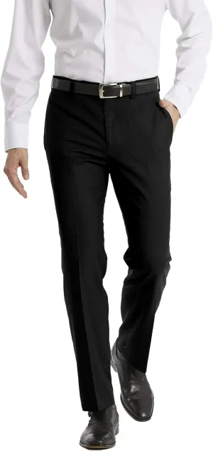 Calvin Klein Men's Modern Fit Dress Pants | Suit Pants for Men | Performance Stretch Fabric, Flat Front, Ready-to-Wear
