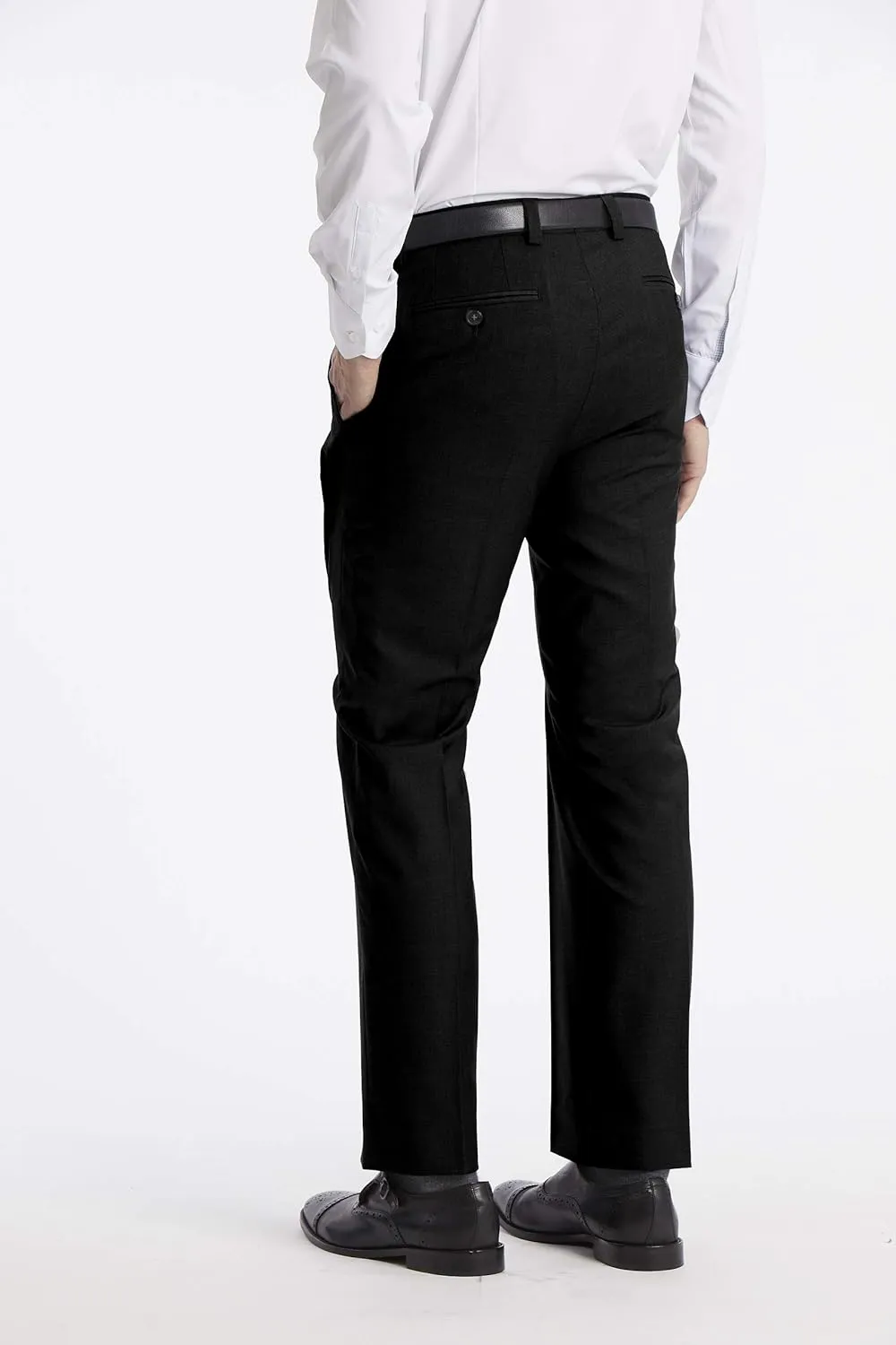 Calvin Klein Men's Modern Fit Dress Pants | Suit Pants for Men | Performance Stretch Fabric, Flat Front, Ready-to-Wear