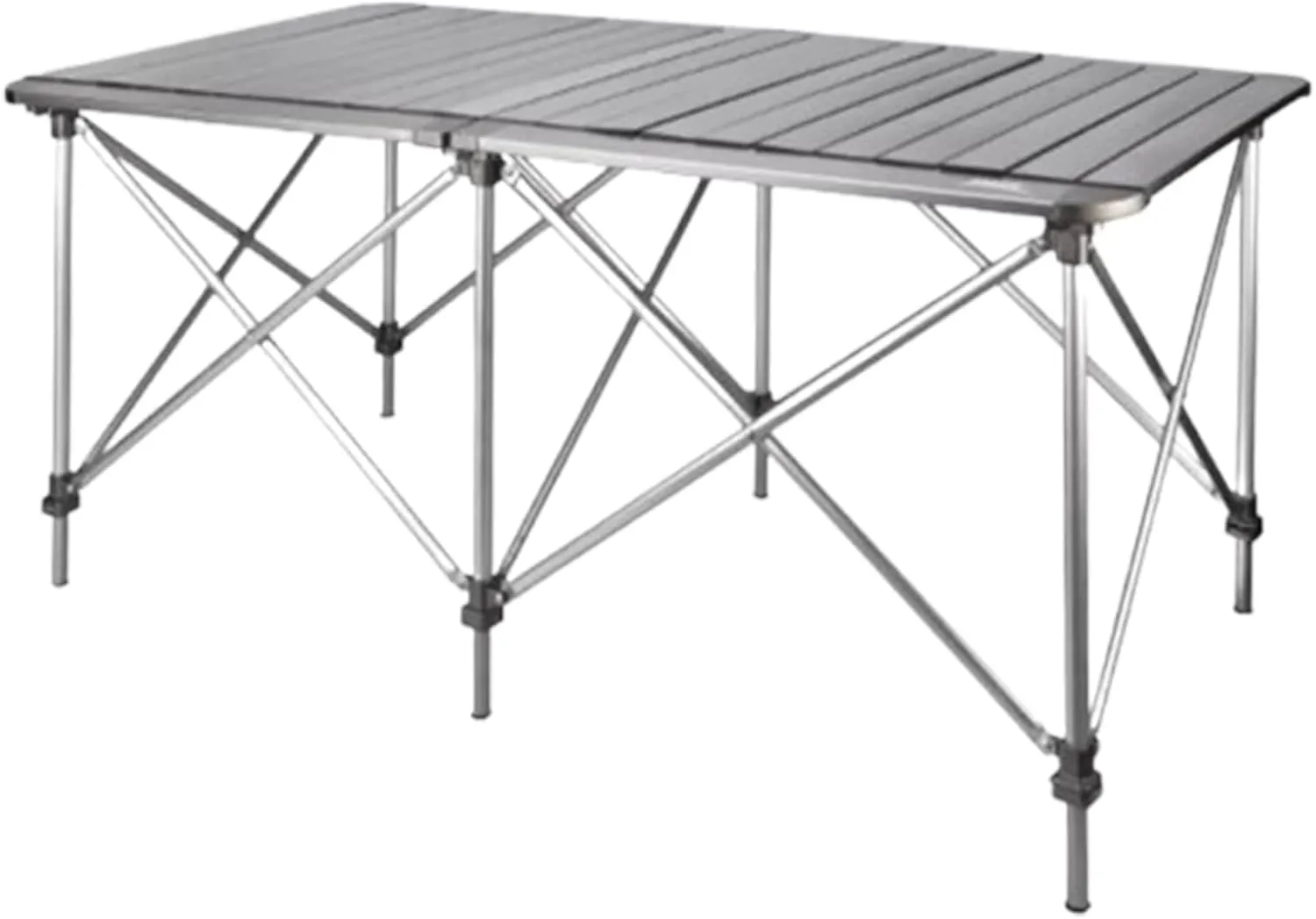 Camping Folding Table Aluminum Folding Camping Table Lifting Height Camping Picnic Table with Easy Carrying Bag for Outdoor