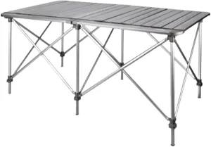 Camping Folding Table Aluminum Folding Camping Table Lifting Height Camping Picnic Table with Easy Carrying Bag for Outdoor