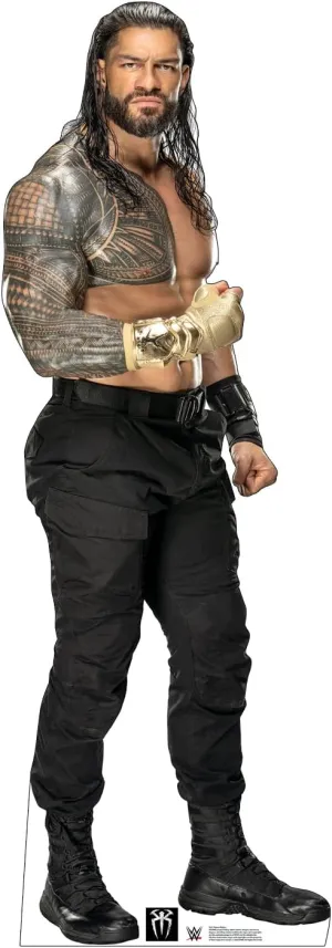 Cardboard People Roman Reigns Life Size Cardboard Cutout Standup - WWE