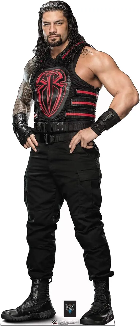Cardboard People Roman Reigns Life Size Cardboard Cutout Standup - WWE