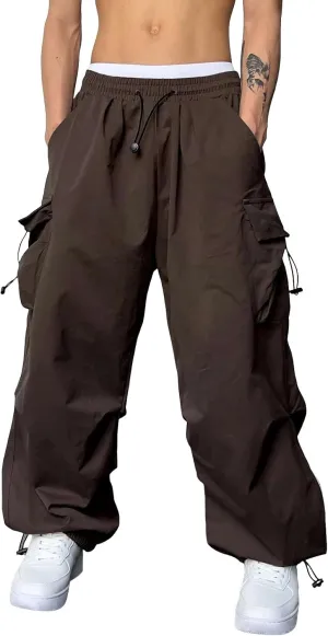 Cargo Work Pant Men Elasticated Casual Track Lounge Pants Loungewear Sweatpant Pockets Relaxed Fit Joggers