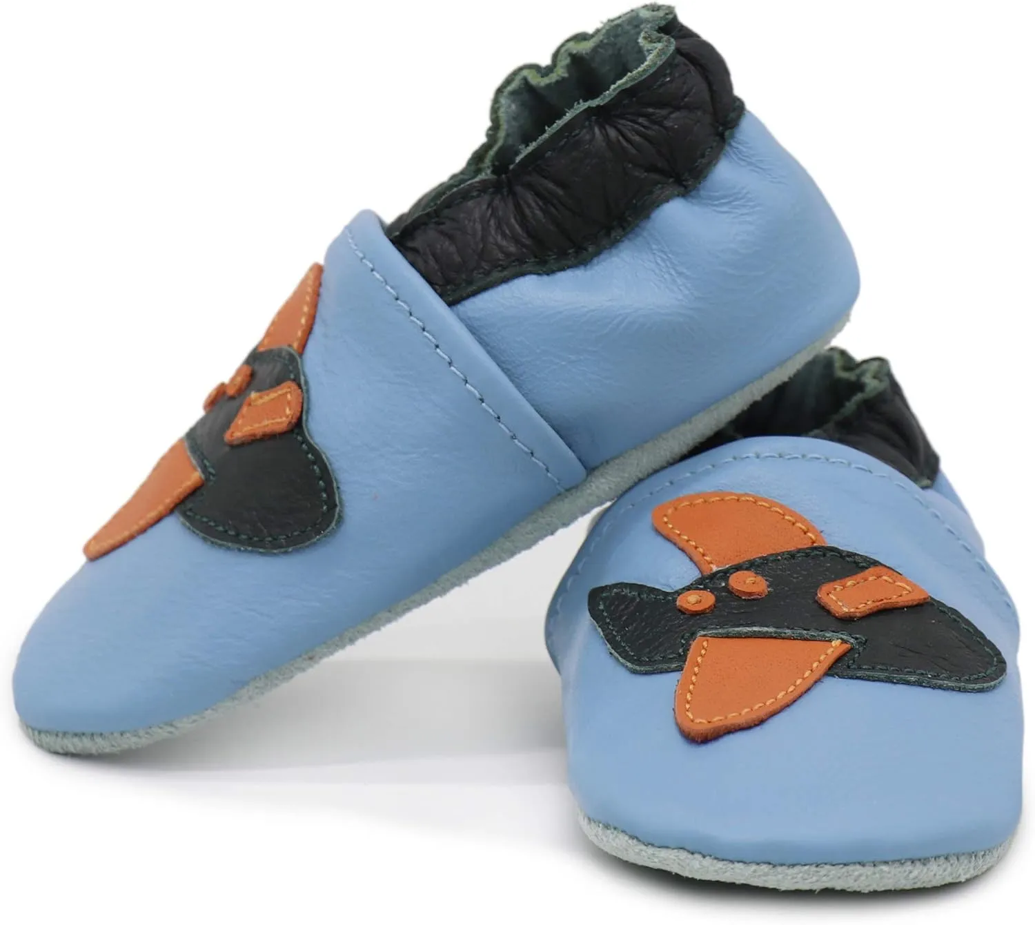 Carozoo Toddler Kids Unisex Slipper Animal Flower Soft Sole Leather Baby Shoes