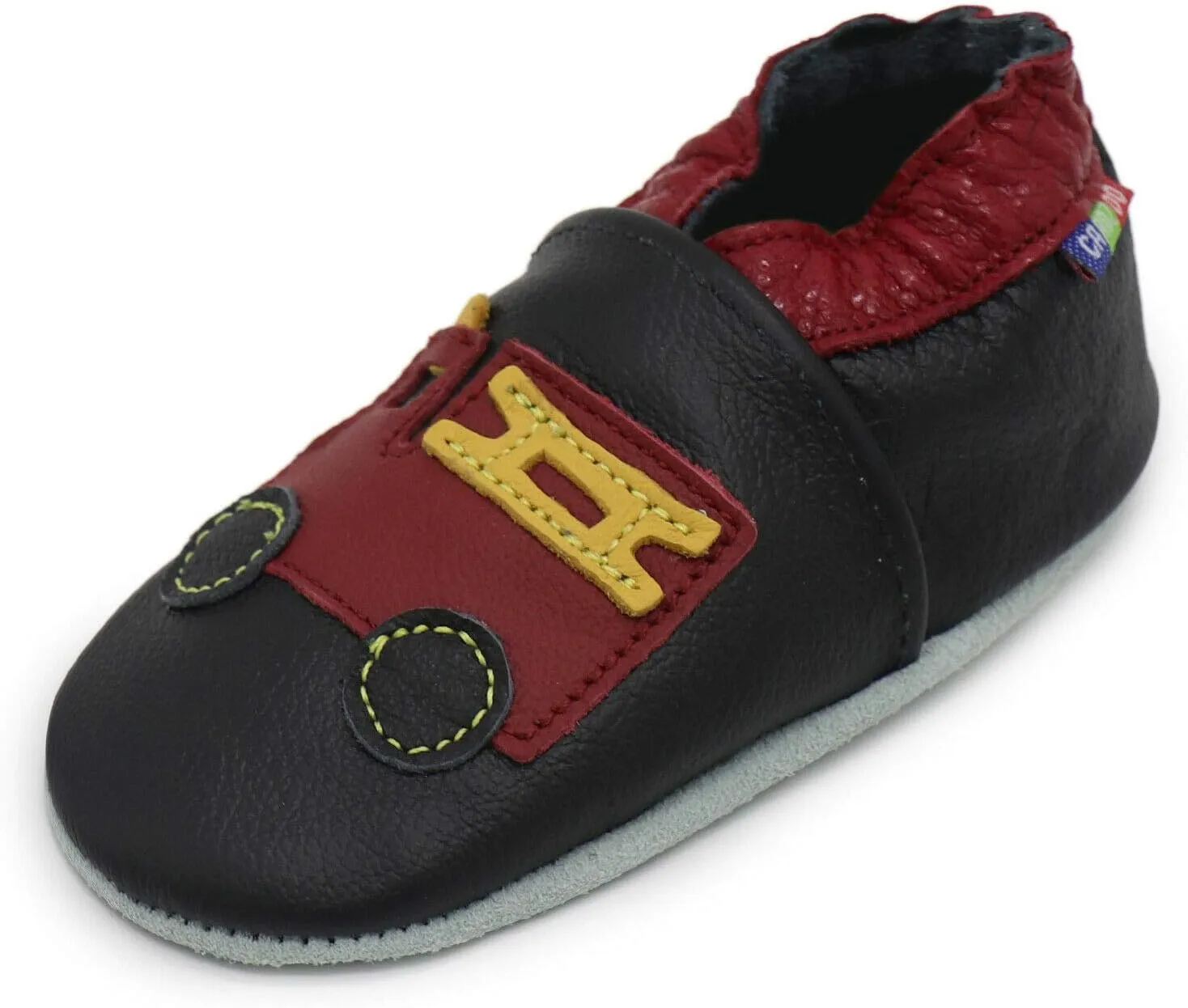 Carozoo Toddler Kids Unisex Slipper Animal Flower Soft Sole Leather Baby Shoes