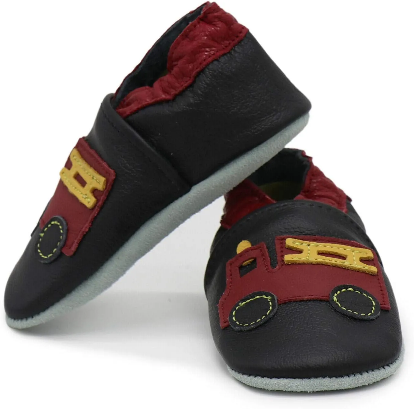 Carozoo Toddler Kids Unisex Slipper Animal Flower Soft Sole Leather Baby Shoes