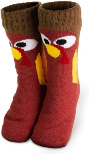 ChalkTalkSPORTS Slipper Sock | Holiday & Costume Socks | Sherpa Fleece Lined | One Size Fits Most
