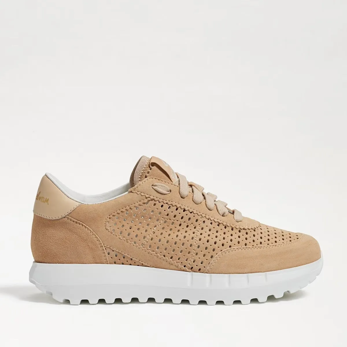 Chunky Dante Top Edelman Affordable Tan Suede Low Fashion Fashion Up Sam Lace Sneakers Advanced