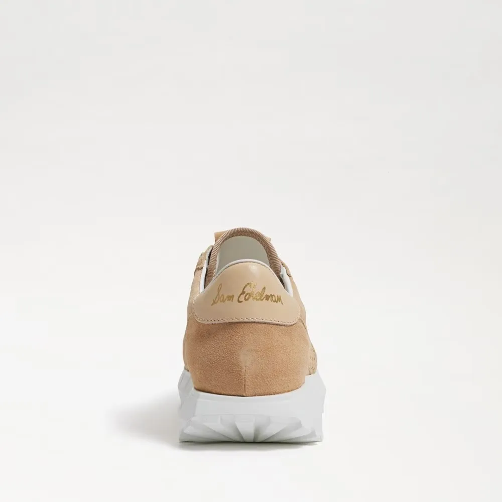 Chunky Dante Top Edelman Affordable Tan Suede Low Fashion Fashion Up Sam Lace Sneakers Advanced