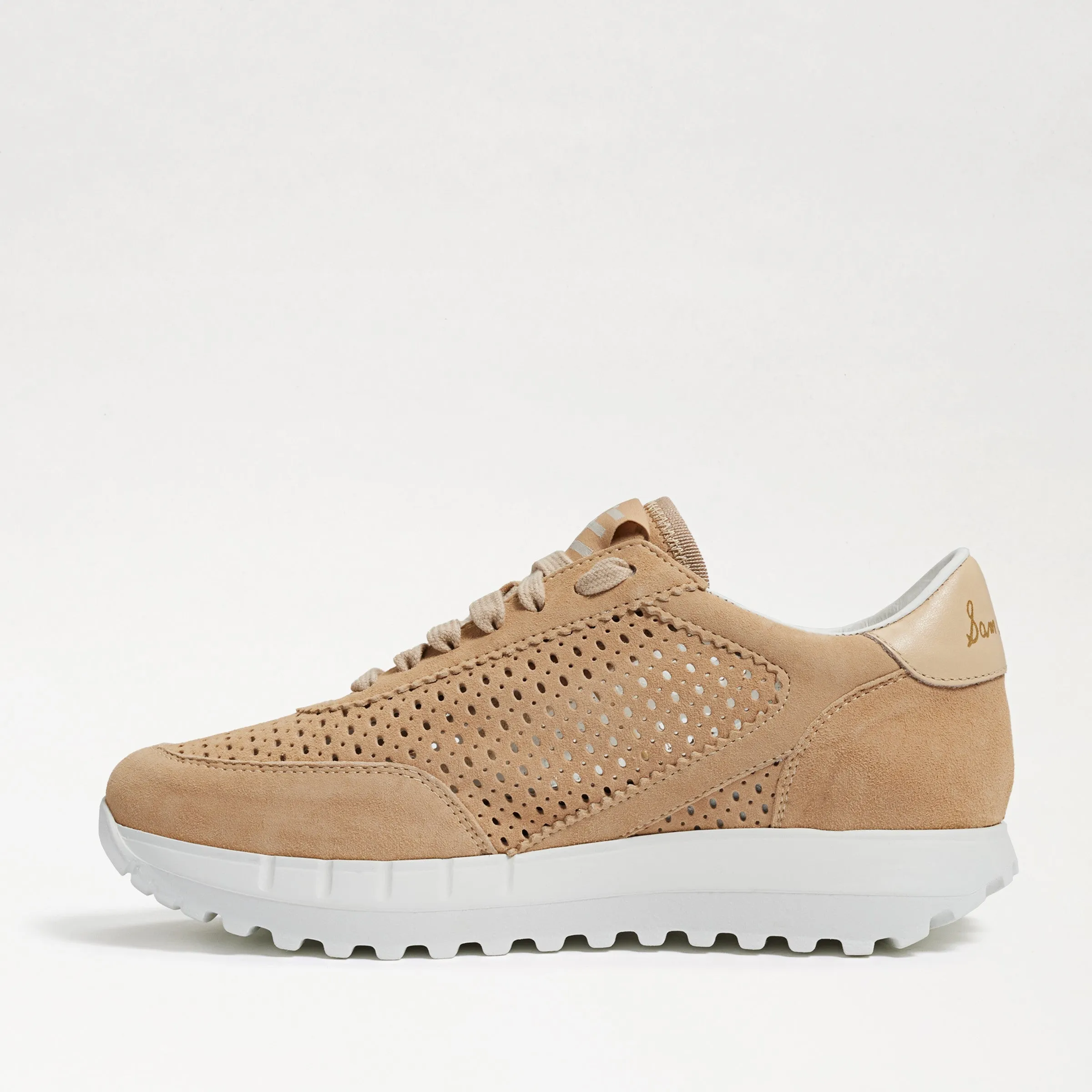 Chunky Dante Top Edelman Affordable Tan Suede Low Fashion Fashion Up Sam Lace Sneakers Advanced