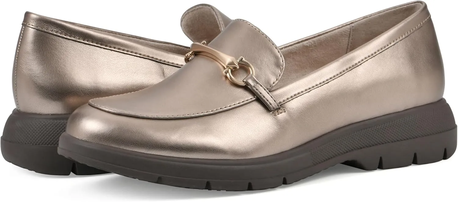 CLIFFS BY WHITE MOUNTAIN Women's Flow Cushioned Lug Sole Loafer Flat