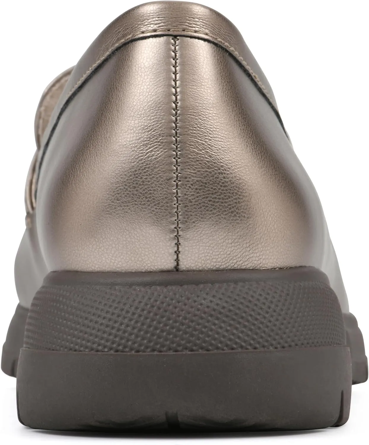 CLIFFS BY WHITE MOUNTAIN Women's Flow Cushioned Lug Sole Loafer Flat