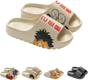 Cloud Slippers and Pillow Slippers for Women and Men,Quick Drying Open Toe Thick Soft Slides Slippers,Beach Shoes Water Shoes Non-Slip Indoor and Outdoor Sandals