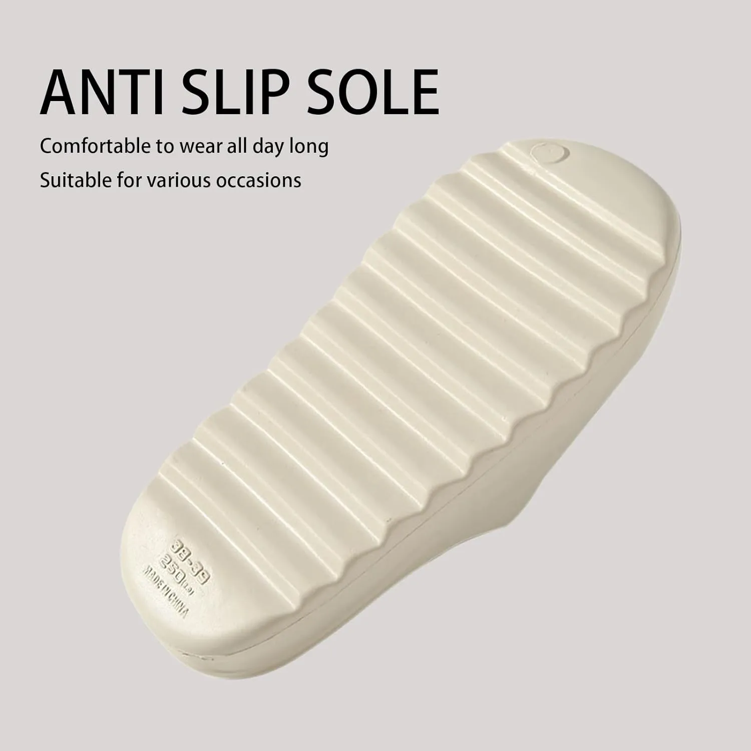 Cloud Slippers and Pillow Slippers for Women and Men,Quick Drying Open Toe Thick Soft Slides Slippers,Beach Shoes Water Shoes Non-Slip Indoor and Outdoor Sandals