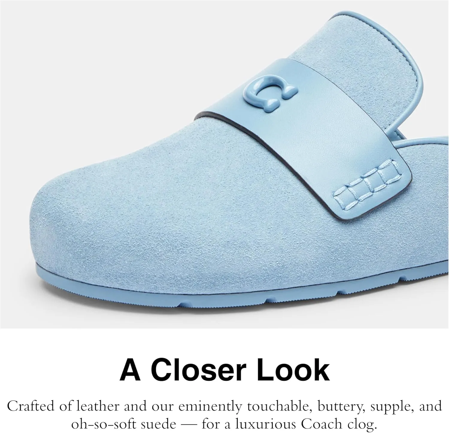 Coach Women's Sculpted C Clog Slipper
