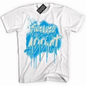 Coconut Milk University Blue Dunk Sneaker Shirt Sneaker Addict Graphic