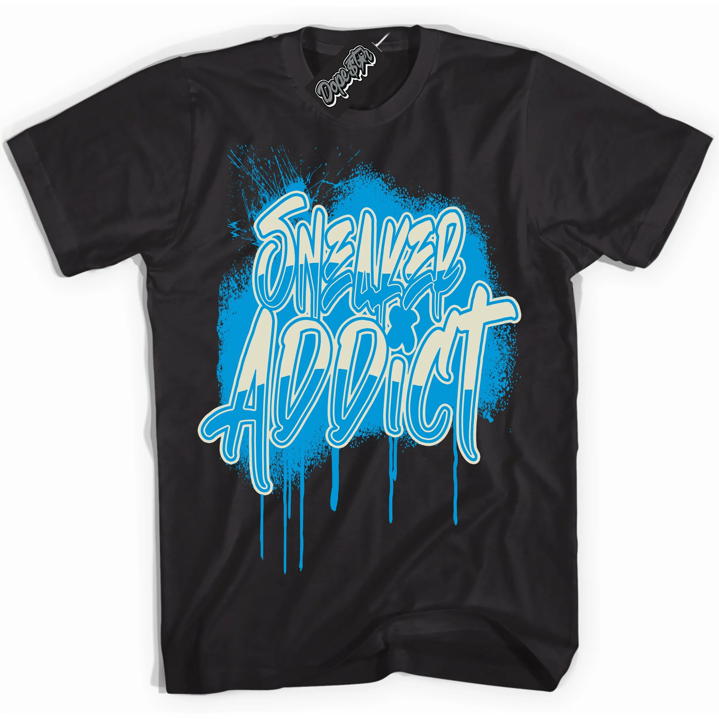 Coconut Milk University Blue Dunk Sneaker Shirt Sneaker Addict Graphic