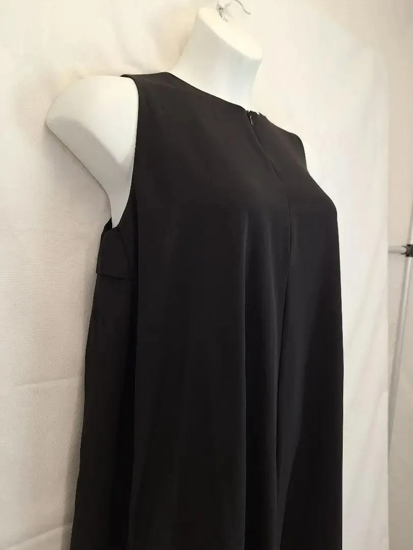 COS Sleek Structured Hi-Low Midi Dress Size 14