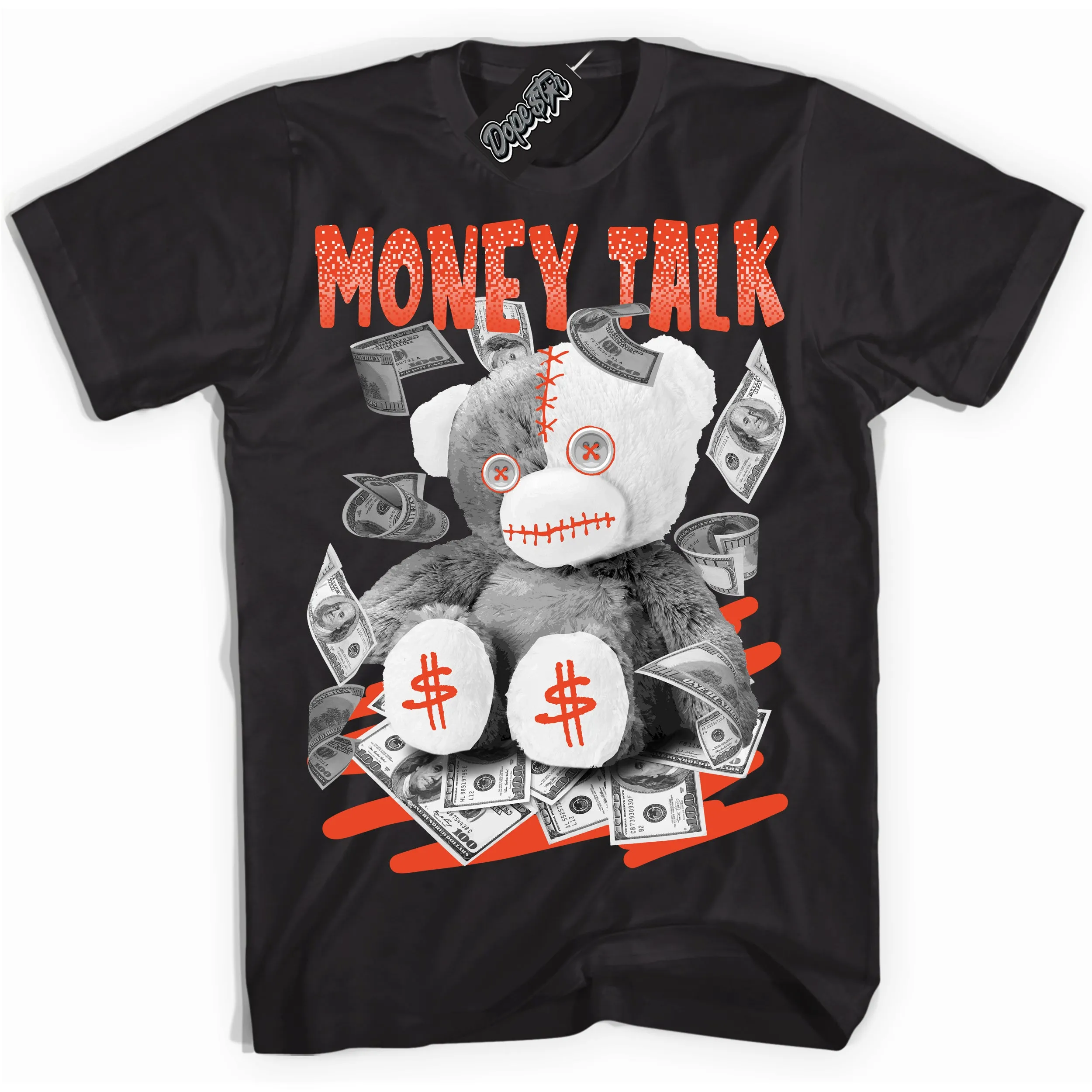 Cosmic Clay Dunk Sneaker Shirt Money Talk Bear Graphic