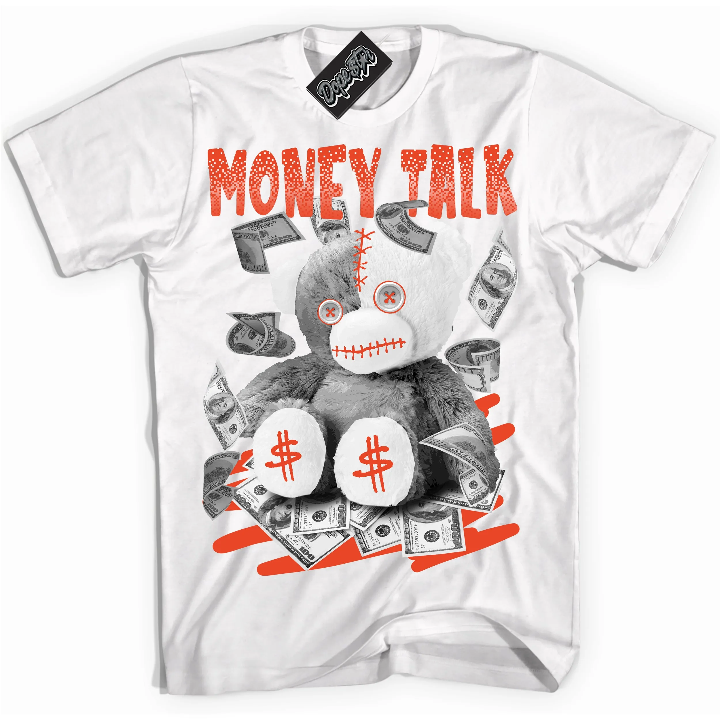Cosmic Clay Dunk Sneaker Shirt Money Talk Bear Graphic