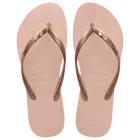 CRYSTAL FLIP FLOP-BALLET ROSE