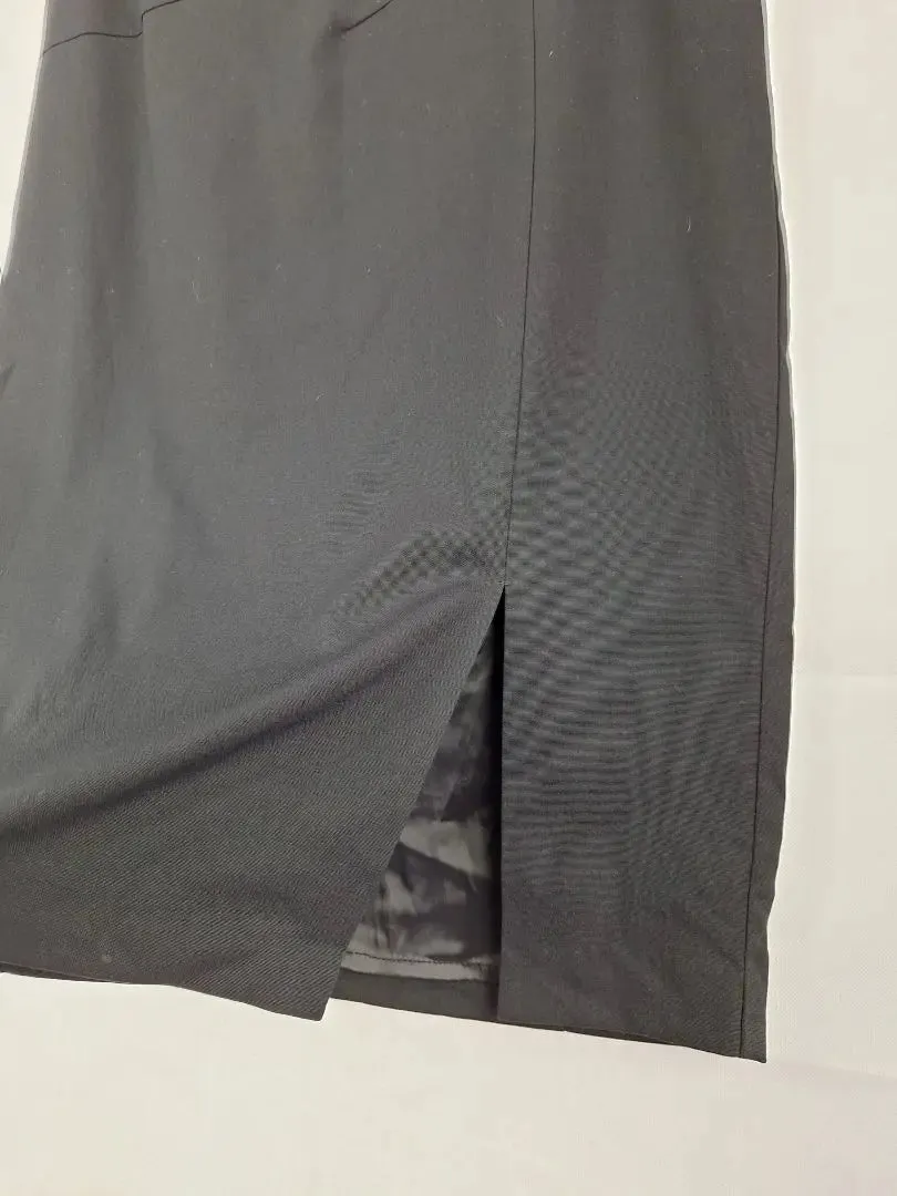 Cue Sleek Black Pencil Skirt Size 14