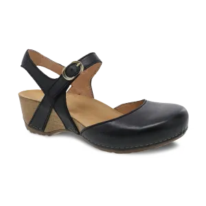 Dansko Tiffani-Black Milled Burnished