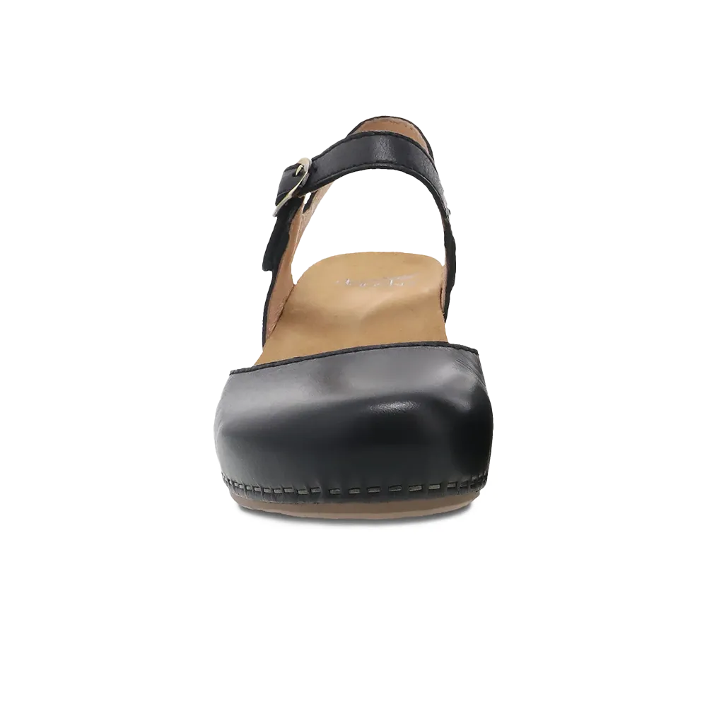 Dansko Tiffani-Black Milled Burnished