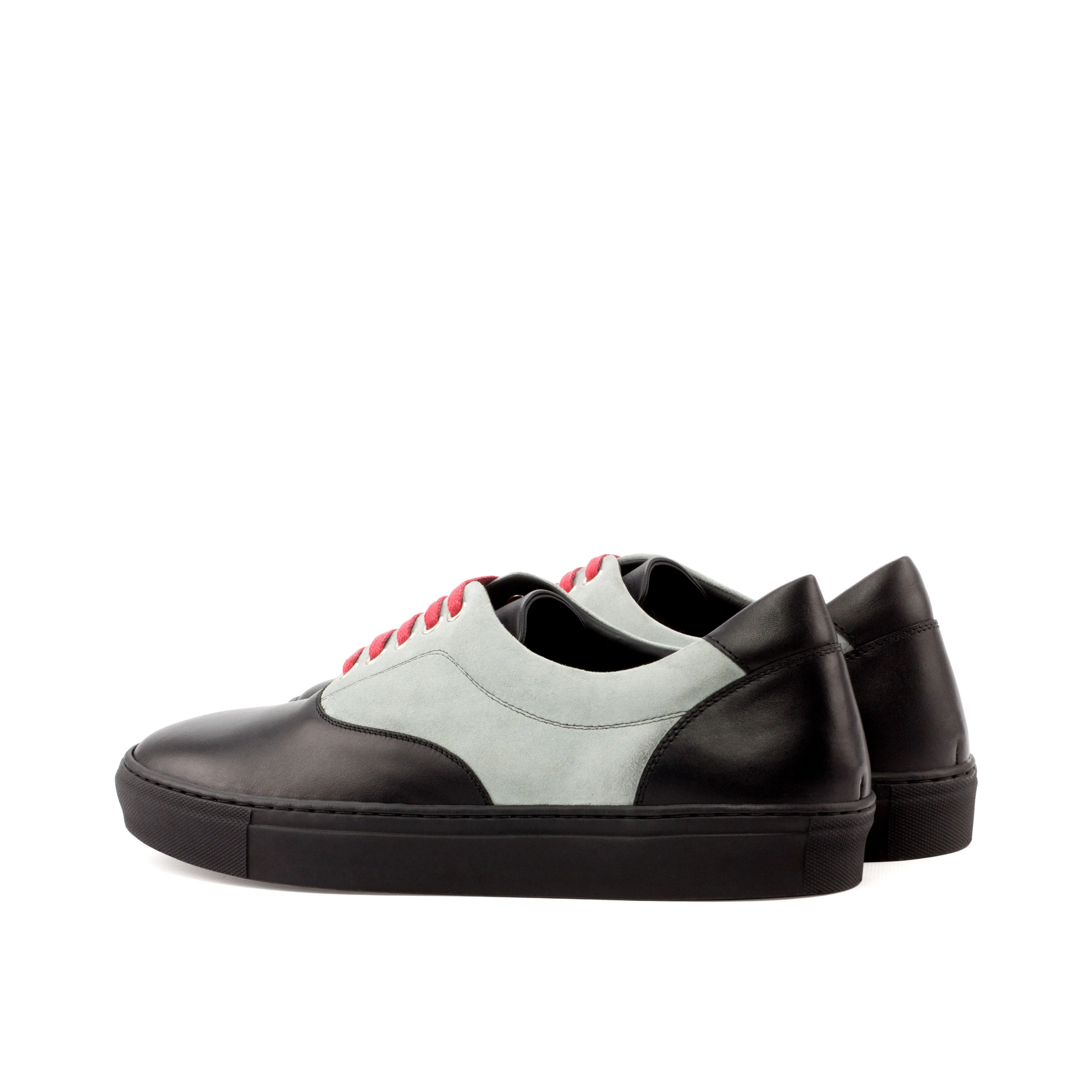 DapperFam Riccardo in Light Grey Men's Italian Suede Top Sider