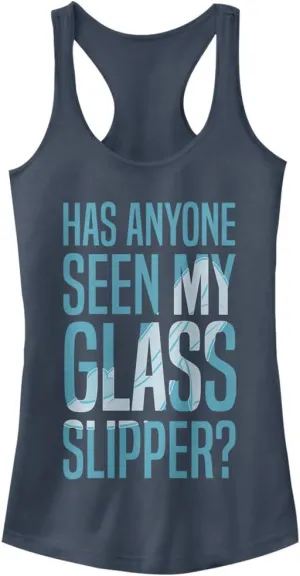 Disney Princesses Missing Slipper Women's Fast Fashion Racerback Tank Top
