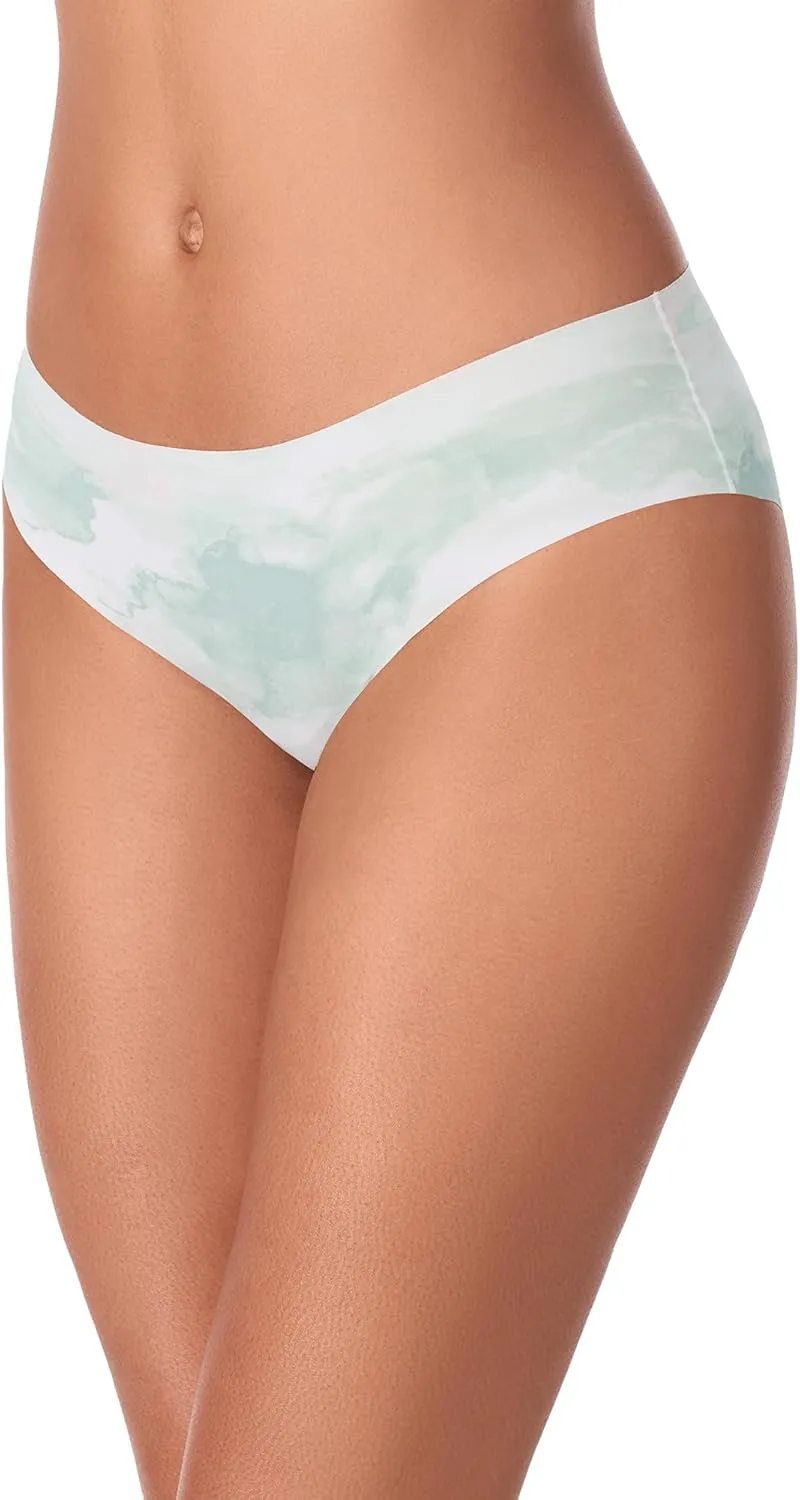 DKNY Women's Litewear Cut Anywhere Hipster Panties 3 Pack Multipack