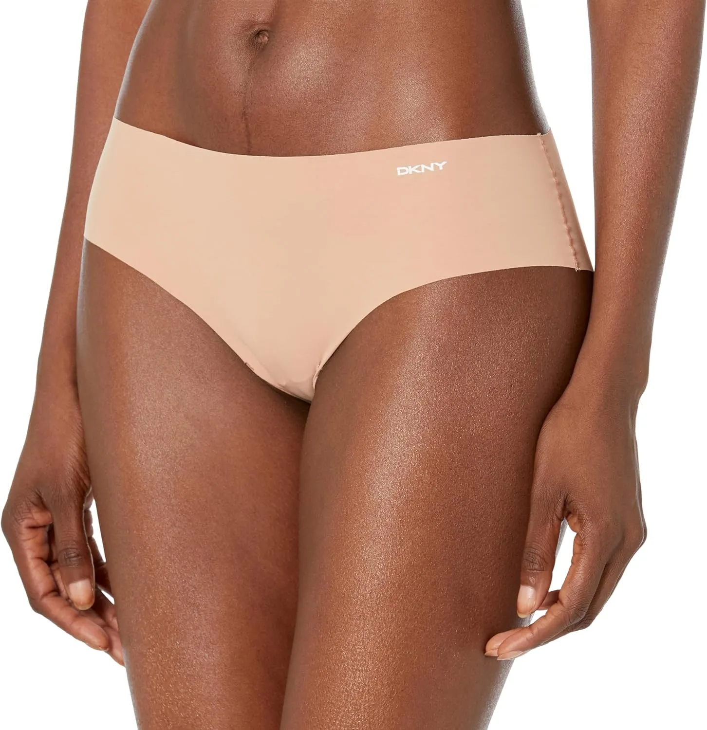 DKNY Women's Litewear Cut Anywhere Hipster Panties 3 Pack Multipack