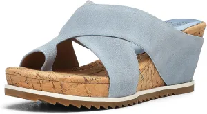 Donald Pliner Women's SISU Wedge Sandals, Comfortable Sandals, Women’s Sandals, Platform Sandals, 2.5-Inch Heel, Heeled Sandal, Toe-Ring Sandal