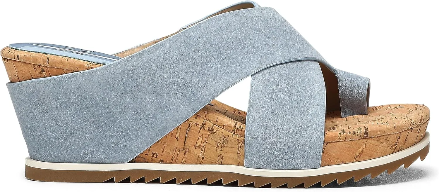 Donald Pliner Women's SISU Wedge Sandals, Comfortable Sandals, Women’s Sandals, Platform Sandals, 2.5-Inch Heel, Heeled Sandal, Toe-Ring Sandal
