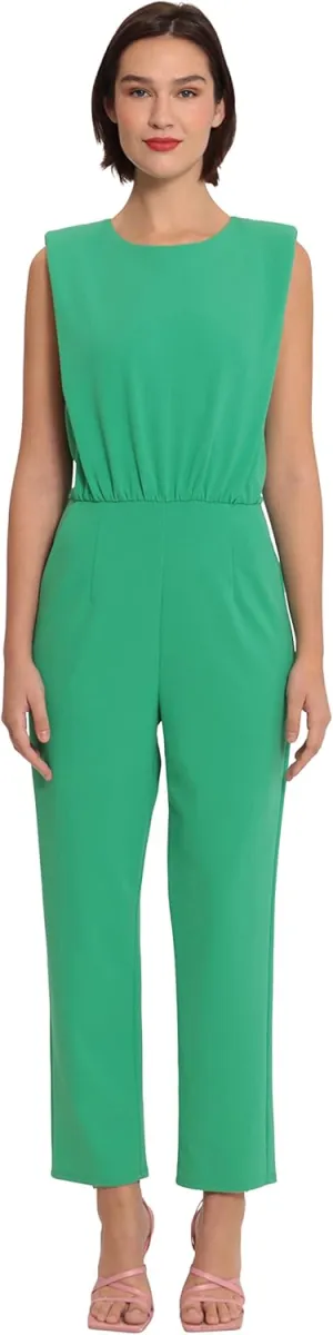 Donna Morgan womens Sleek Style Jumpsuit Office Workwear Event Guest of