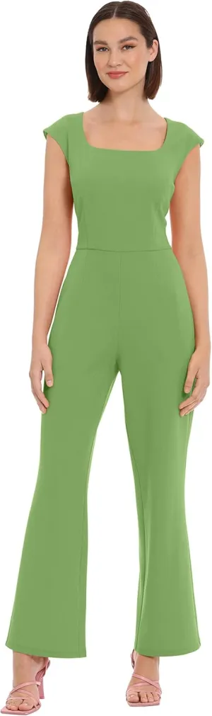 Donna Morgan womens Sleek Style Jumpsuit Office Workwear Event Guest of
