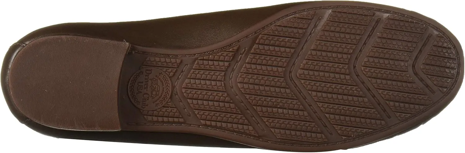 Driver Club USA Women's Leather Made in Brazil Chain Buckle Loafer