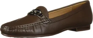 Driver Club USA Women's Leather Made in Brazil Chain Buckle Loafer