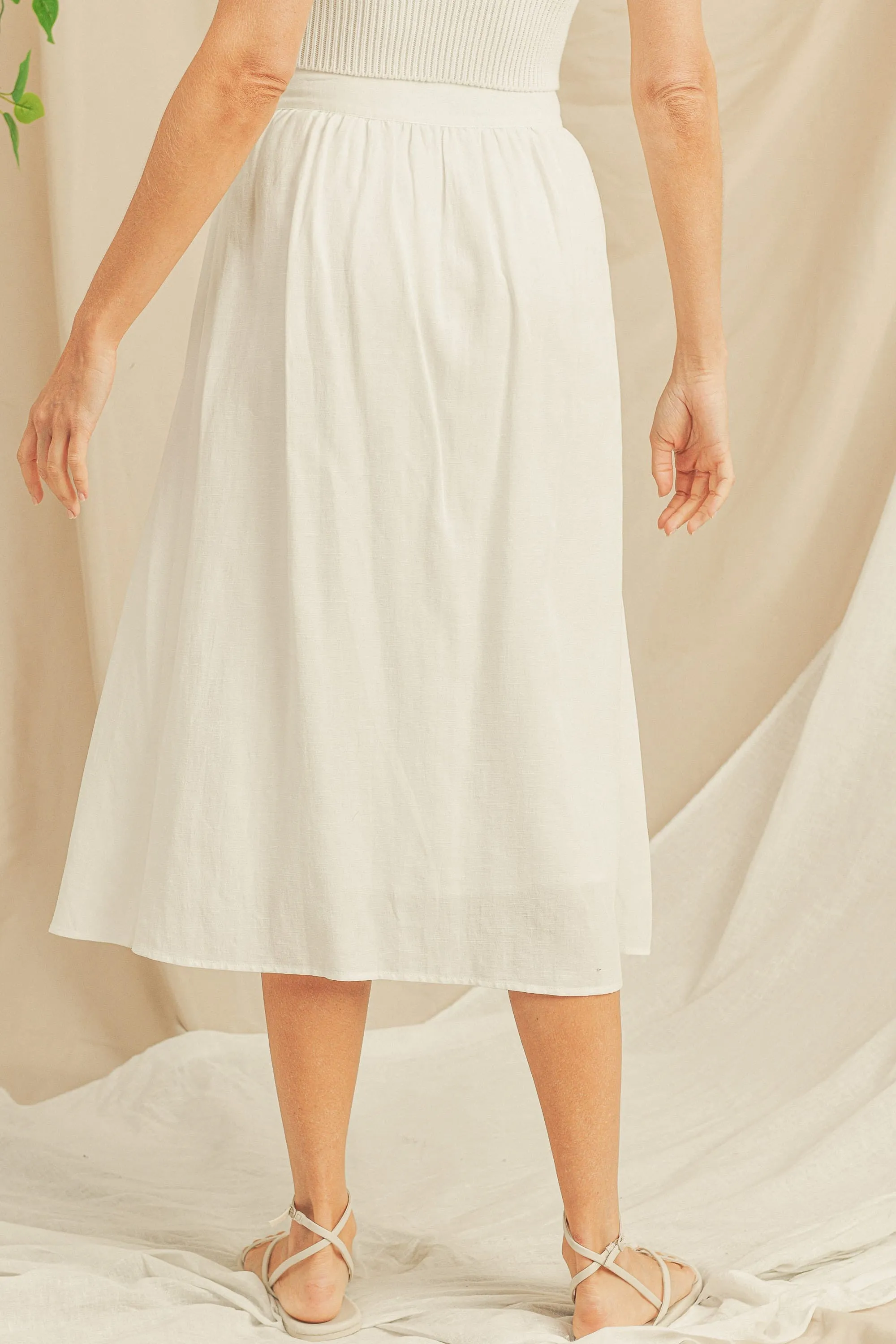 Easy Elegance Tie Skirt