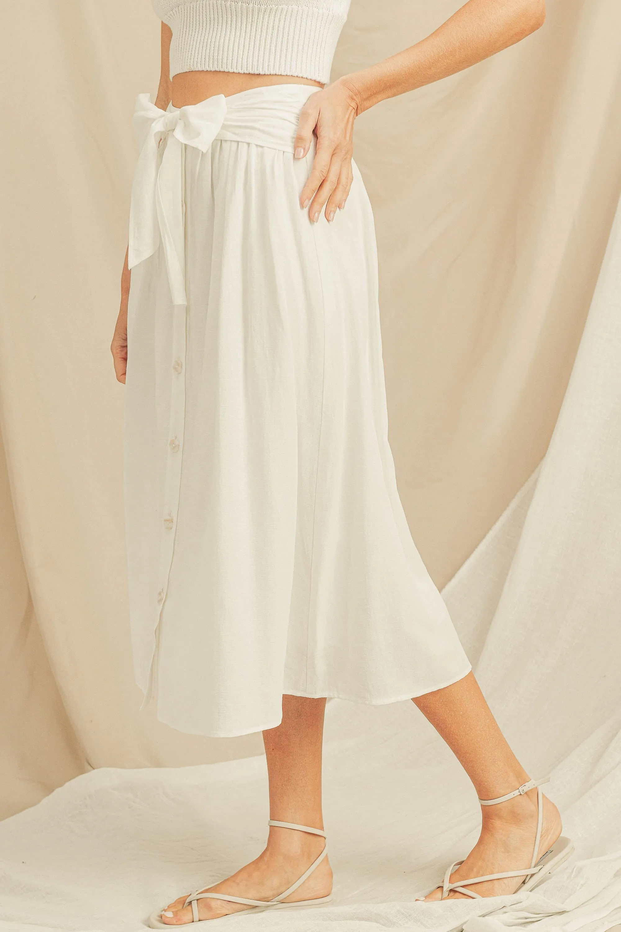 Easy Elegance Tie Skirt