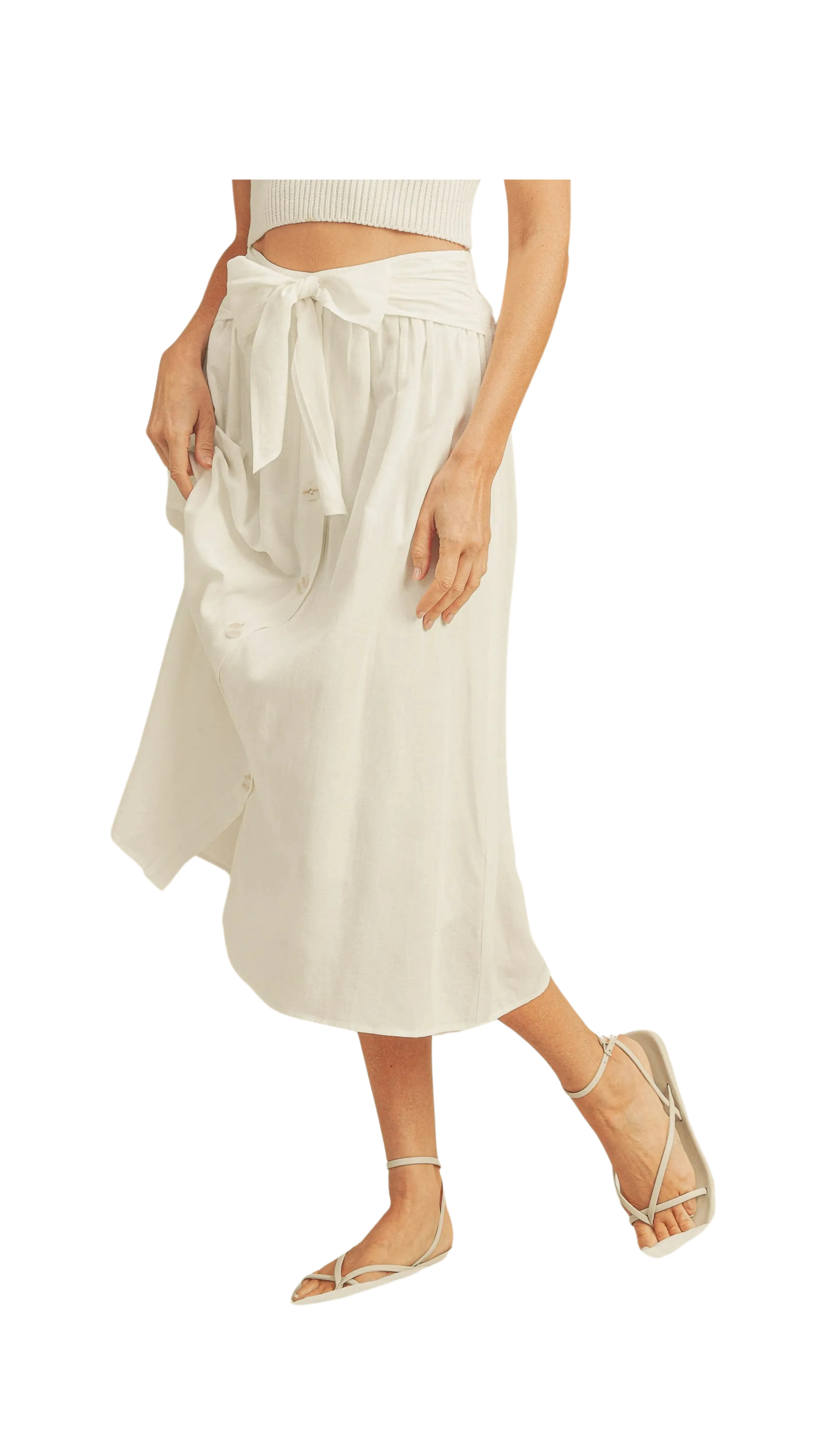Easy Elegance Tie Skirt