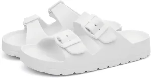 EasyStar Boys and Girls Adjustable Strap EVA Slipper Sandal