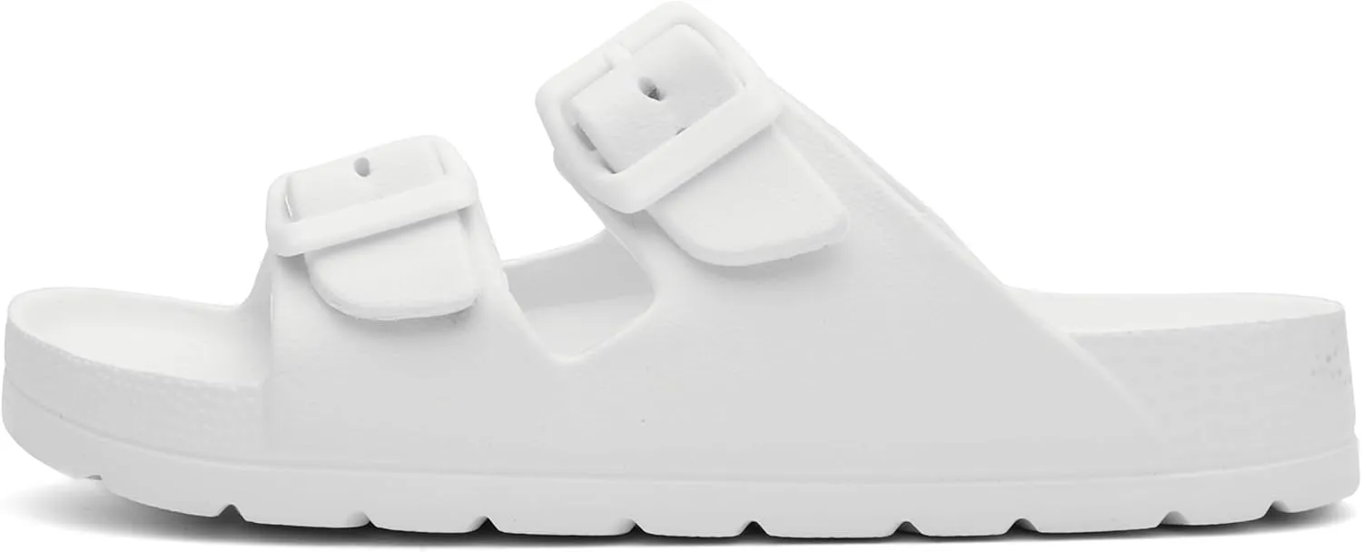 EasyStar Boys and Girls Adjustable Strap EVA Slipper Sandal