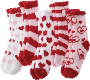 EBMORE Womens Fuzzy Socks Slipper Soft Cabin Plush Warm Fluffy Winter Sleep Cozy Adult Socks