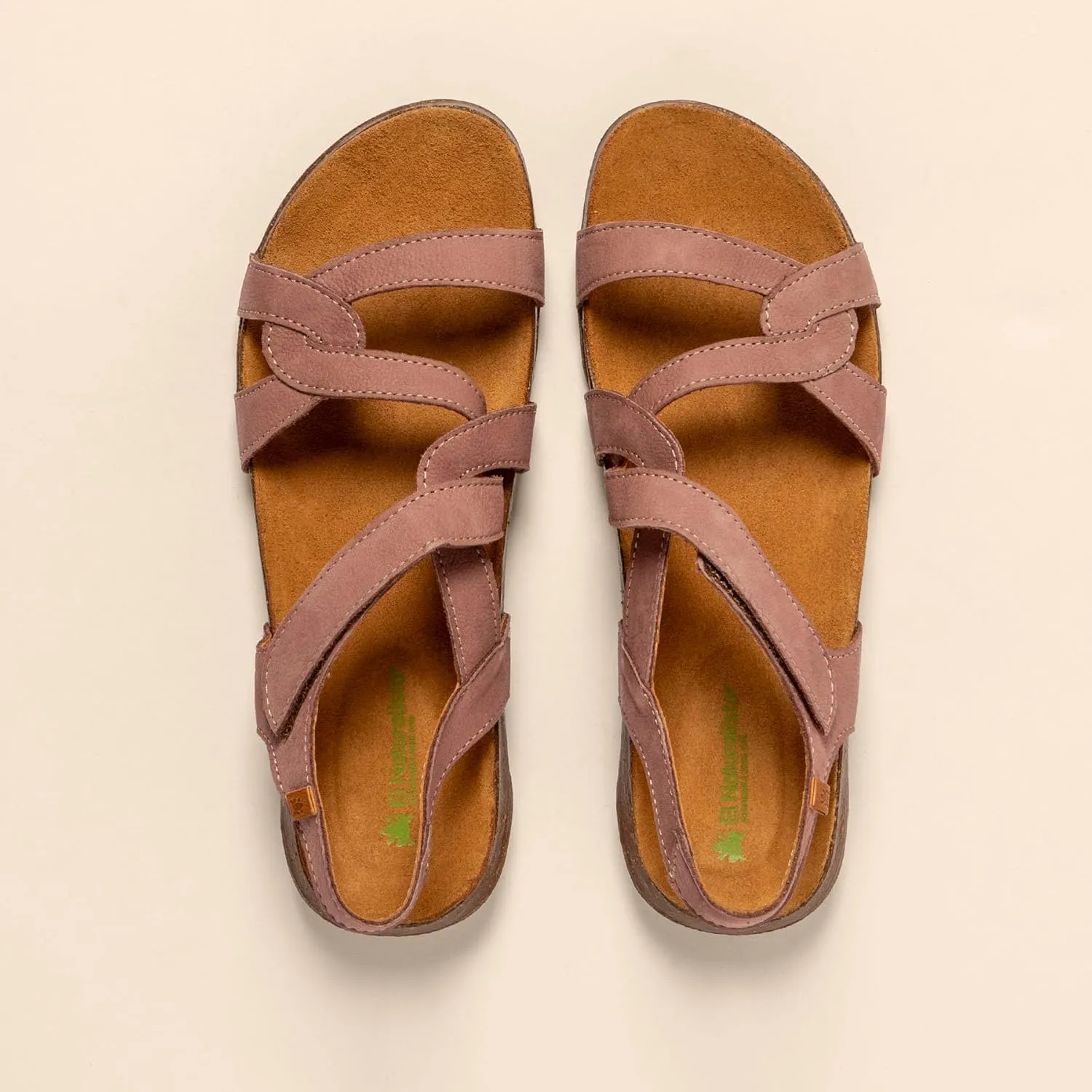 El Naturalista Women's Flat Platform Sandal