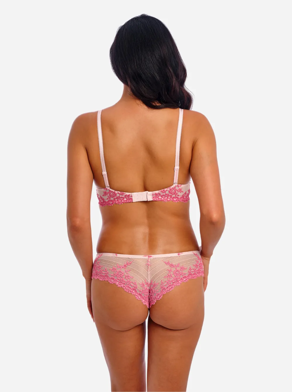 Embrace Lace Plunge Bra - Ballet Slipper