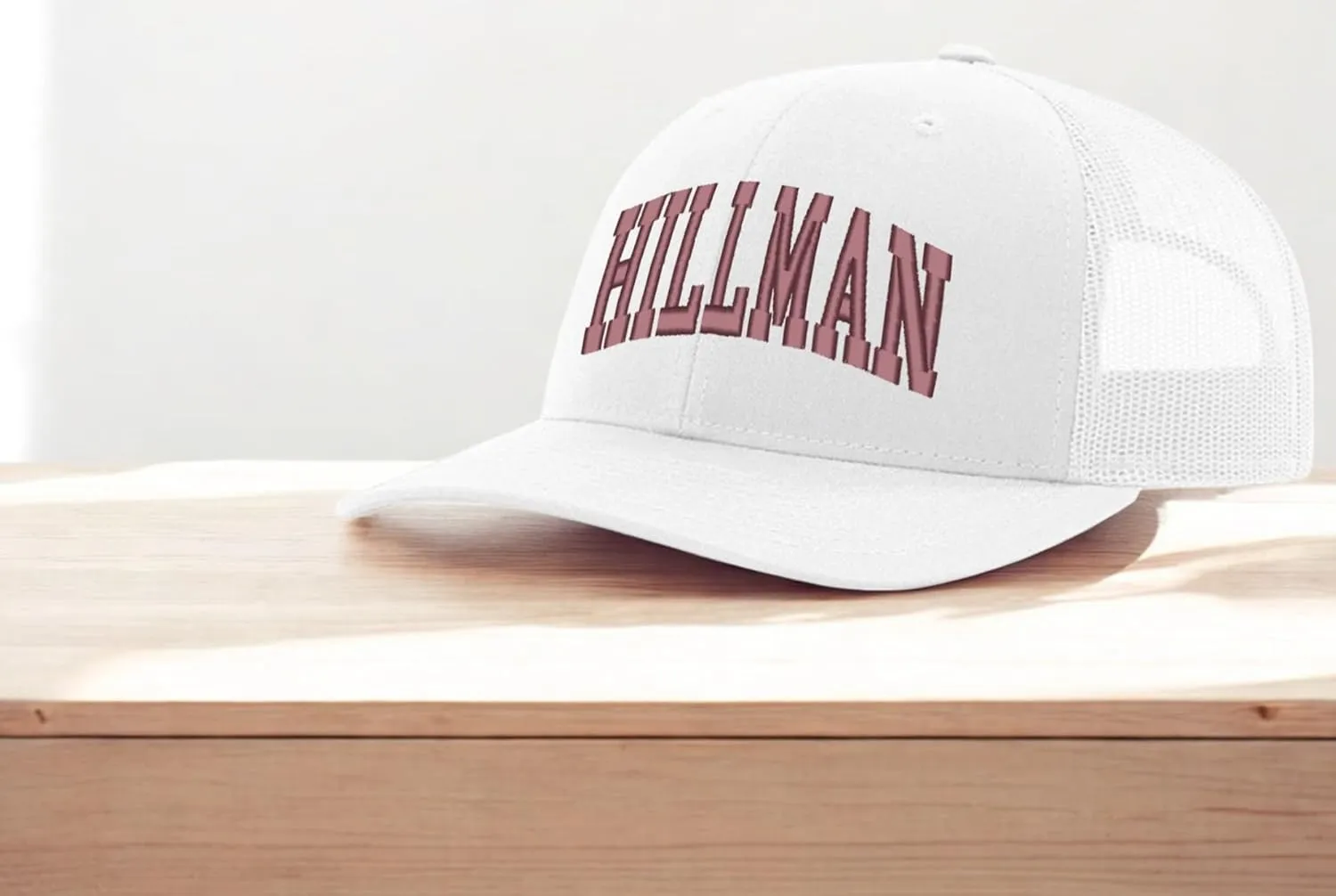 Embroidered Hat Retro 80's HBCU Apparel TV Sitcom Cap Perfect White Elephant Gift for Men and Women