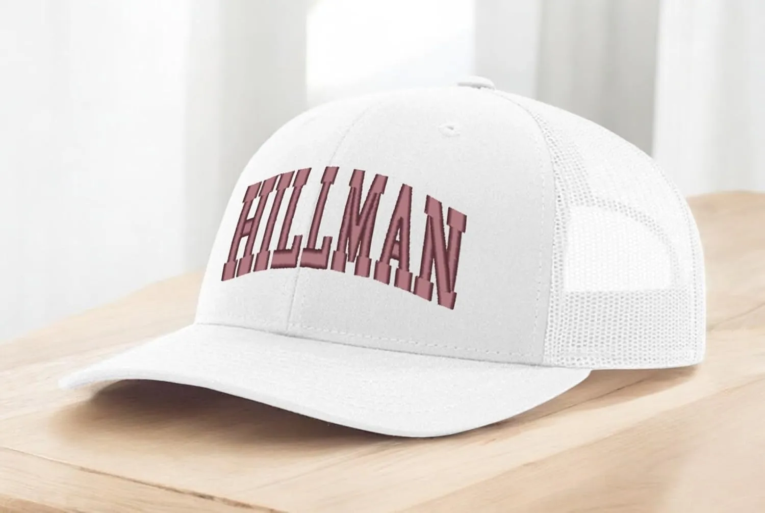 Embroidered Hat Retro 80's HBCU Apparel TV Sitcom Cap Perfect White Elephant Gift for Men and Women